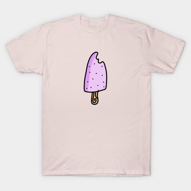 purple pink ice cream T-Shirt by Moonsayfar 